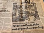 Nieuwsblad vh Noorden Elfstedentocht 1985, Ophalen of Verzenden, 1980 tot heden, Tijdschrift