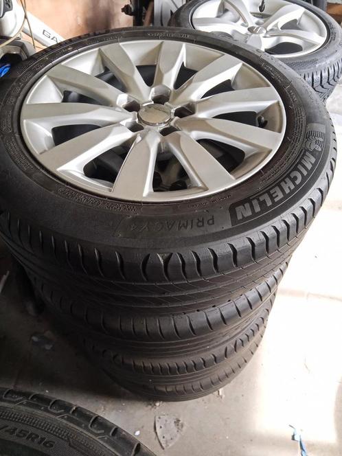 audi a1Vw polo Ibiza 5x100 velgenFabia,golf4   205-55-16  TT, Auto diversen, Wieldoppen, Zo goed als nieuw, Ophalen
