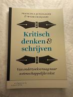 Francisca Jungslager - Kritisch denken & schrijven, Ophalen of Verzenden, Zo goed als nieuw, Francisca Jungslager; Wilma Maljaars