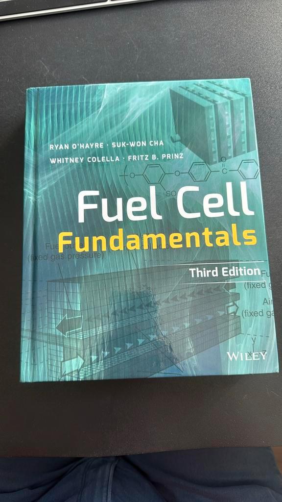 Fuel Cell Fundamentals 3e editie, Boeken, Studieboeken en Cursussen, Zo goed als nieuw, WO, Beta, Ophalen of Verzenden