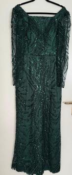 Groene gala jurk, Kleding | Dames, Jurken, Maat 38/40 (M), Verzenden, Zo goed als nieuw, Rosa Blu
