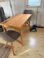 Houten openklap tafel, Huis en Inrichting, Tafels | Eettafels, Ophalen of Verzenden, Zo goed als nieuw, Rechthoekig, 50 tot 100 cm