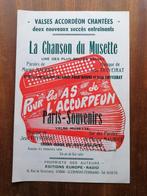 Chanson Musette, Muziek en Instrumenten, Bladmuziek, Verzenden, Nieuw, Artiest of Componist, Accordeon