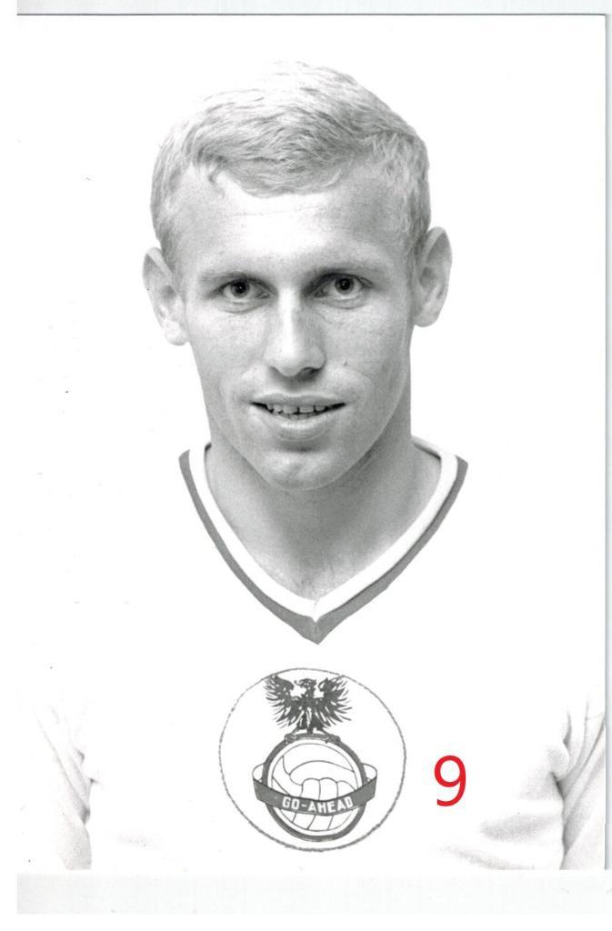 Foto van Jan Boekestein - Piet Bouts foto afdruk, Verzamelen, Sportartikelen en Voetbal, Gebruikt, Spelerskaart, Overige binnenlandse clubs