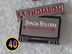 Thomson Space System pin, Verzenden, Gebruikt, Merk, Speldje of Pin