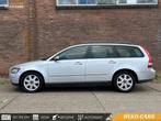 Volvo V50 2.4i Summum·Climate·Cruise·Stoelverw.·Leer·Xe, Auto's, Automaat, Gebruikt, 700 kg, 2435 cc