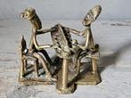 Bronzen Akan Ashanti beeldje, Antiek en Kunst, Ophalen of Verzenden, Brons