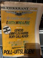 OOR 5 april 1978 Genesis Earth Wind Fire Wings gallagher, Ophalen of Verzenden, Zo goed als nieuw, Overige typen