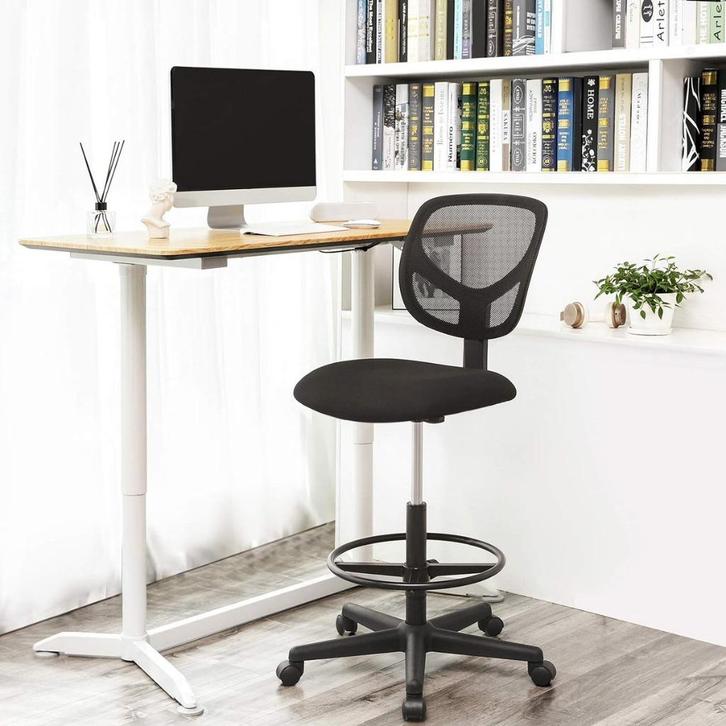 Bureaustoel - zwart - zithoogte 51,5-71,5 cm, Huis en Inrichting, Bureaustoelen, Nieuw, Bureaustoel, Zwart, Ergonomisch, Ophalen