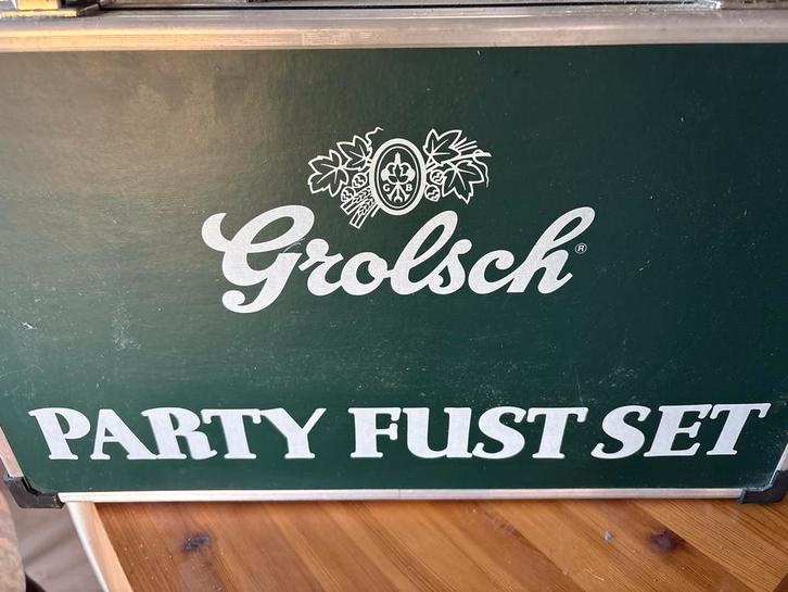 Grolsch Bar Set Compleet in Originele Koffer, Verzamelen, Overige Verzamelen, Gebruikt, Ophalen of Verzenden