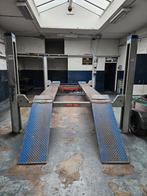 4 kolombrug 4000kg/met brug krik/lange rijplaten/apk keuring, Ophalen, Gebruikt