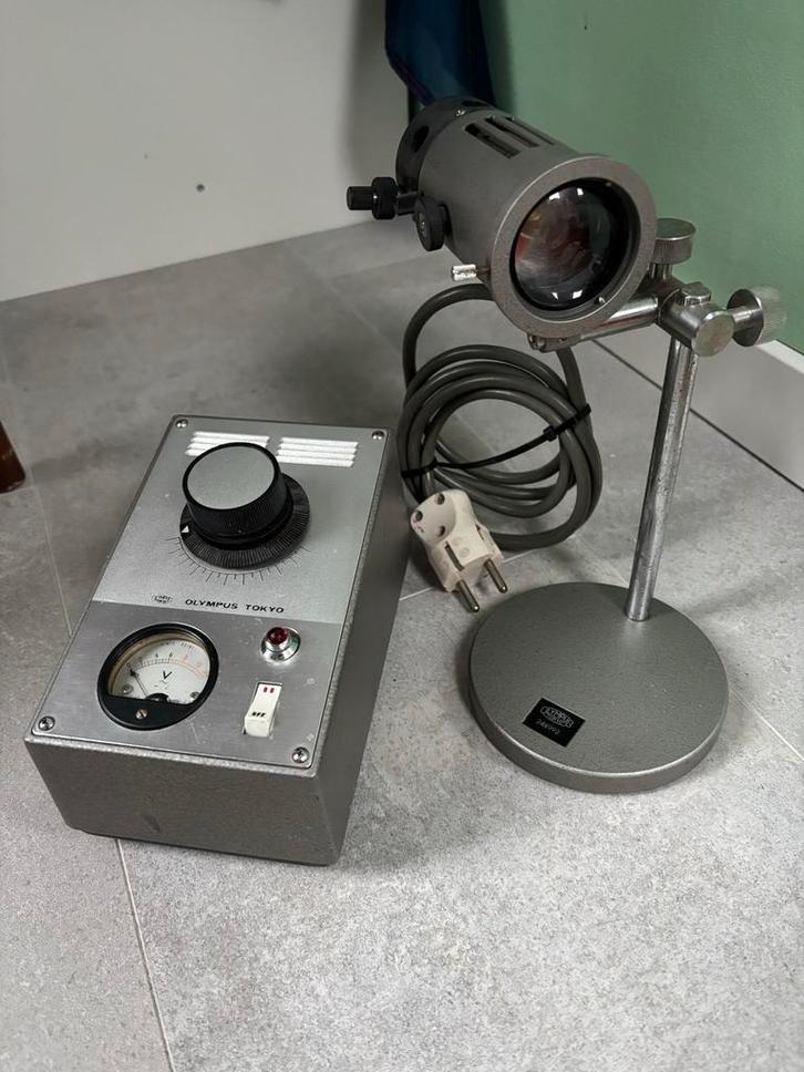 Olympus Tokyo Microscoop Lamp, Audio, Tv en Foto, Optische apparatuur | Microscopen, Gebruikt, Ophalen of Verzenden