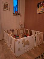 Kunstof Grondbox - Playpen - Kinderbox, Ophalen, Zo goed als nieuw, Vierkant, Boxkleed