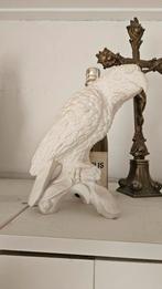 Witte Papegaai Beeld, Antiek en Kunst, Kunst | Beelden en Houtsnijwerken, Ophalen