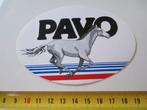 sticker PAVO paard *, Ophalen, Zo goed als nieuw
