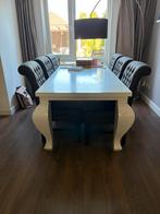 Set eettafel met 6 stoelen, Huis en Inrichting, Complete eetkamers, Ophalen, Gebruikt, 4 tot 6 stoelen