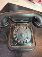 Vintage bakelieten PTT draaischijftelefoon Heemaf MAG 1260, Telecommunicatie, Ophalen, Gebruikt, Met draaischijf