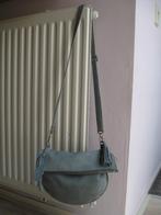 PieterSZoon aparte blauw grijs leren tas bijzondere kleur, Sieraden, Tassen en Uiterlijk, Tassen | Damestassen, Ophalen of Verzenden