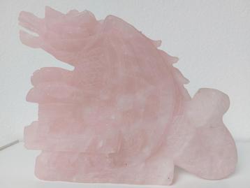 Rozenkwarts Draak op Kasteel - 1 Kilo beschikbaar voor biedingen