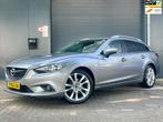 Mazda 6 Sportbreak 2.0 HP GT-M NAP BOSE LEER KEYLESS MEMORY, Auto's, Voorwielaandrijving, Gebruikt, 4 cilinders, 6 sportbreak