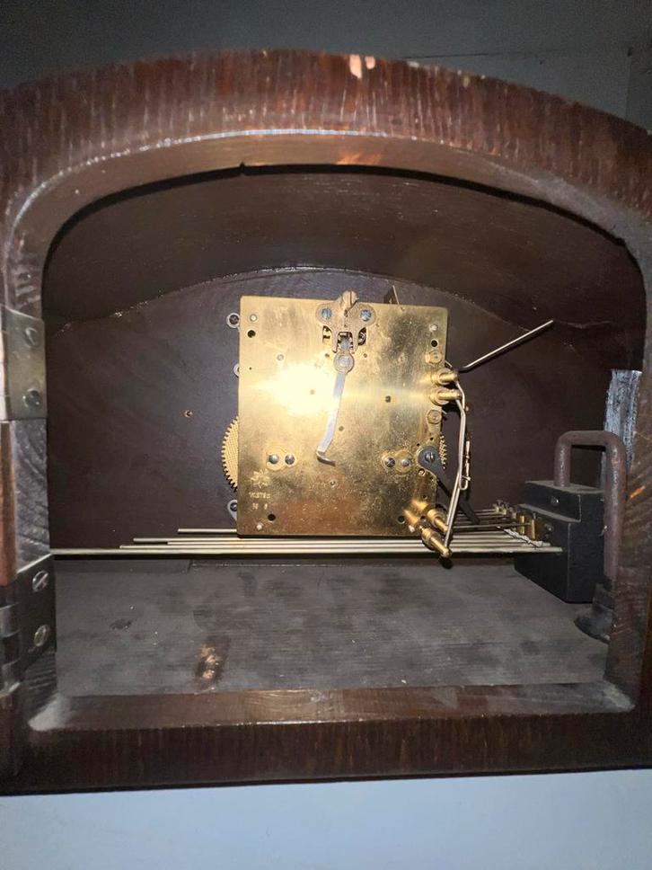 Vintage Junghans Mantelklok - Werkend & Prachtig!, Antiek en Kunst, Antiek | Klokken, Ophalen