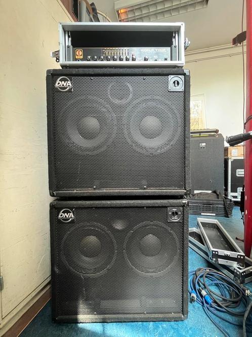 Eden WTB 1000 + 2x 2x10 DNA Cabinet, Muziek en Instrumenten, Versterkers | Bas en Gitaar, Zo goed als nieuw, 100 watt of meer