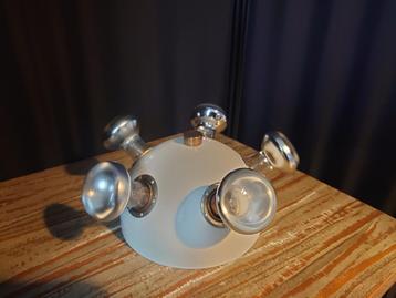 Zeldzame jaren 60/70 Space Age plafondlamp  beschikbaar voor biedingen