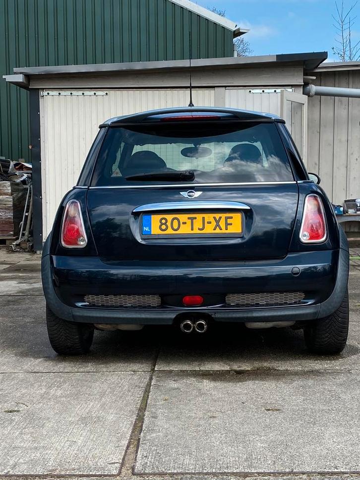 Achterklep compleet met spoiler mini cooper S R53, Auto-onderdelen, Carrosserie en Plaatwerk, Achterklep, Mini, Ophalen