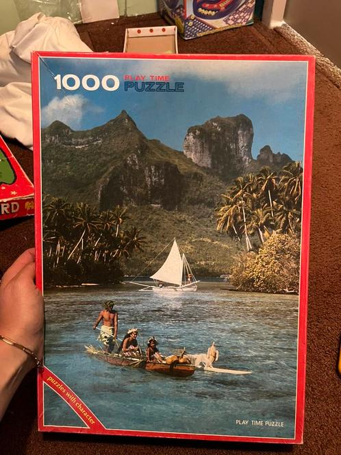 Tropische puzzel 1000 stukjes., Hobby en Vrije tijd, Denksport en Puzzels, Gebruikt, Ophalen of Verzenden