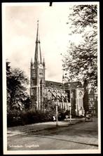 Oude ansicht - Schiedam - Singelkerk - 1950 - ZH, 1940 tot 1960, Gelopen, Zuid-Holland, Ophalen of Verzenden