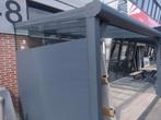 Pigato veranda glasdak+ glasspie+zijwand aluminum showmodel, Partytent, Minder dan 4 meter, Zo goed als nieuw, Minder dan 5 meter