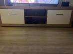 Tv meubel, Huis en Inrichting, Ophalen, 150 tot 200 cm, Eikenhout, Zo goed als nieuw