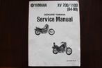 Yamaha XV700 XV1100 1984 - 1990 motorcycle  service manual, Ophalen of Verzenden, Yamaha