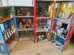 Brandweer poppenhuis met assecoires, Ophalen of Verzenden, Gebruikt, Poppenhuis