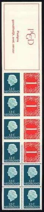 Nederland Postzegelboekje 8a Telblok postfris, Postzegels en Munten, Postzegels | Nederland, Na 1940, Ophalen of Verzenden, Postfris