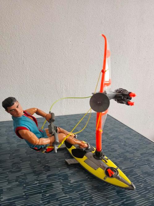 Action Man - Windsurfer Extreme - Hasbro, Kinderen en Baby's, Speelgoed | Actiefiguren, Zo goed als nieuw, Ophalen of Verzenden
