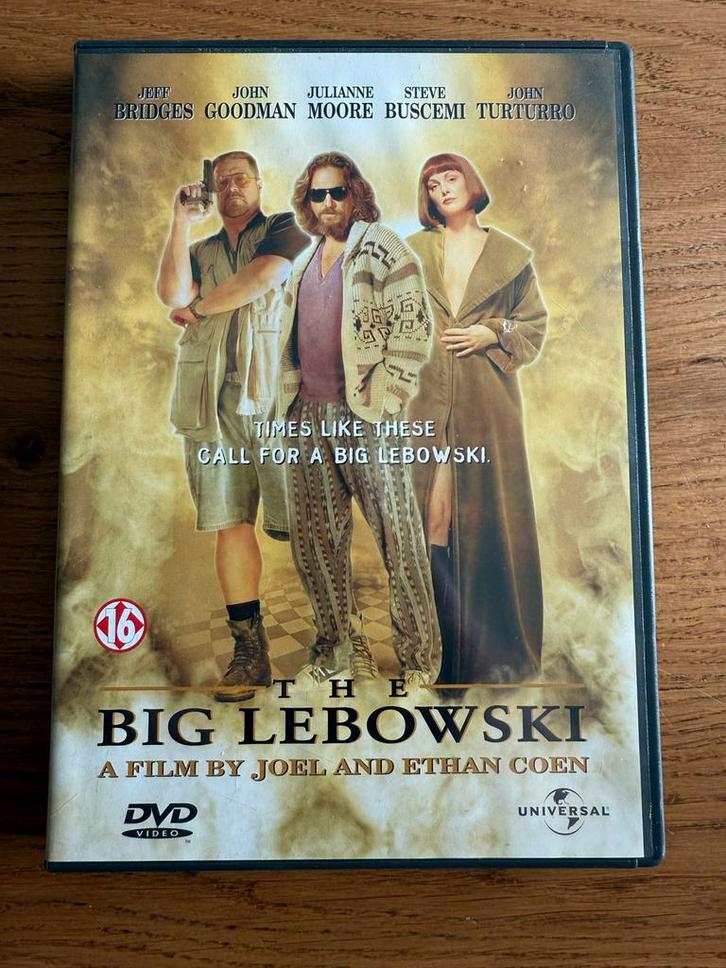 11).The Big Lebowski, John Goodman, J Bridges, John Turturro, Cd's en Dvd's, Dvd's | Overige Dvd's, Zo goed als nieuw, Vanaf 16 jaar