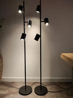Ikea NYMÅNE Staande lamp met 3 spots, antraciet, Ophalen, Zo goed als nieuw, Metaal, 150 tot 200 cm