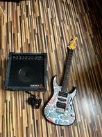 Elektrische gitaar (Yamaha RGX 121FP) + Gitaarversterker, Muziek en Instrumenten, Met versterker, Zo goed als nieuw, Solid body