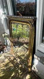 Antieke Franse spiegel, Antiek en Kunst, Antiek | Spiegels, Minder dan 100 cm, Rechthoekig, Ophalen of Verzenden