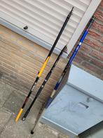 2 telescoop werphengels, balzer, arca en browning telescoop, Watersport en Boten, Hengelsport | Algemeen, Ophalen, Nieuw, Werphengel