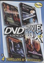 30) Movie Box 1: 4 films, titels in beschrijving, Vanaf 16 jaar, Ophalen of Verzenden, Gebruikt, Actiethriller