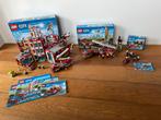 Lego City Brandweer Sets 60110, 60112, 60106, Ophalen, Zo goed als nieuw, Complete set, Lego