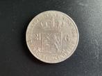 Zilveren rijksdaalder Willem II 1844, Postzegels en Munten, Munten | Nederland, Verzenden, Zilver, Losse munt, 2½ gulden
