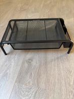 Beeldschermverhoger Metaal Zwart, Ophalen, Minder dan 45 cm, Minder dan 55 cm, Metaal of Aluminium