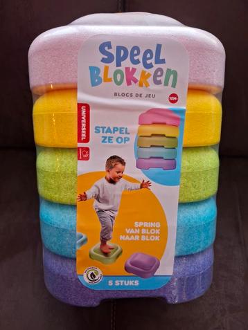 Speelblokken - Stapelstenen  - Pastel kleur Nieuw in seal!  beschikbaar voor biedingen