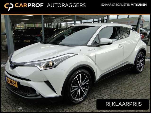 Toyota C-HR 1.8 Hybrid Executive | Adaptief | Leer/Stof | Al, Auto's, Toyota, Bedrijf, Te koop, C-HR, ABS, Achteruitrijcamera