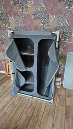 Hoge campingkast met leg- en hanggedeelte, Caravans en Kamperen, Ophalen, Zo goed als nieuw