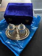 EPNS Verzilverd condiment giftset, Antiek en Kunst, Ophalen of Verzenden, Zilver