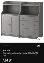IKEA Hauga storage combination, Ophalen, Zo goed als nieuw